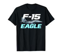 F-15 Eagle Jet Side View Maglietta