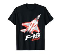 F-15 Eagle Stylized Jet Maglietta