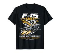 F-15 Eagle United States Air Force Speed Agility Dominance Maglietta