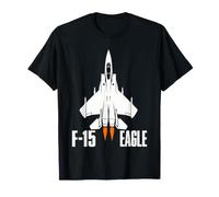 F-15 Eagle White Jet Launch Maglietta