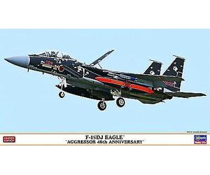 F-15DJ EAGLE AGGRESSOR 40th ANNIVERSARY 1:72 Plastic Model Kit HASEGAWA