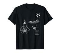F-22 Raptor: l'arte della precisione aereo di volo Tee Maglietta