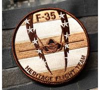 ⭐ F-35 Illuminazione II ⭐Articolazione Strike Fighter Vêlkrö Mimetico Toppa :