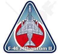 F-4 PHANTOM II GIAPPONE McDonnell Douglas F-4EJ, Forza Aerea Aeromobile 95mm Vinile Adesivo