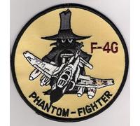 F-4G Phantom Desert Storm USAF Deserto Weasels Girocollo Insignia Toppa