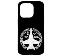 F/A-18E F/A-18F Super Hornet Naval Strike Fighter Aerei Custodia per iPhone 15 Pro