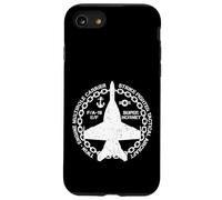 F/A-18E F/A-18F Super Hornet Naval Strike Fighter Aerei Custodia per iPhone SE (2020) / 7/8