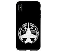 F/A-18E F/A-18F Super Hornet Naval Strike Fighter Aerei Custodia per iPhone XS Max