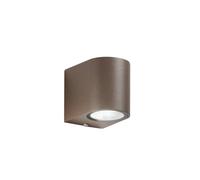 APPLIQUE ONE CORTEN 1 LUCE ATTACCO GU10 IP54 6,7X9,3X8CM