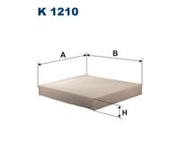 FILTRON K 1210 Abitacolo - per AUTOVETTURE + VEICOLI COMMERCIALI