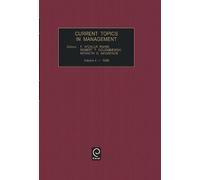 F. Afzalur Rahim Current Topics in Management (Copertina rigida)