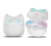 (F)Auricolari wireless per bambini, auricolari in-ear Panda Bluetooth 5.3 con doppio microfono, HiFi