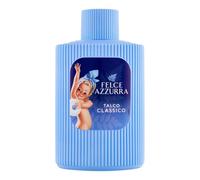 Felce Azzurra - Talco in Polvere Profumato Classico in Barattolo Assorbente, Rinfrescante, Lenitivo per Adulti, Bambini e Bagnetto Neonato con Formula 100% Naturale per Pelle Morbida e Asciutta, 200gr