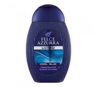 FELCE AZZURRA COOL BLUE Shower Shampoo Capelli Uomo Tonificante 250ml - pz12