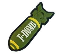 F-Bomb Bomb Morale Tactical USAF PVC Rubber 3D Hook Patch