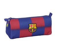 F.C. Barcellona 1ª attrezzatura 25/26 - Astuccio con cerniera e scomparto, astuccio per bambini, ideale per bambini in età scolastica, comodo e versatile, qualità e resistenza, 21 x 7 x 8 cm, blu