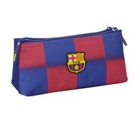 F.C. Barcellona 1ª attrezzatura 25/26 - Beauty case scuola per bambini, con cerniera semplice, ideale per bambini di diverse età, comodo e versatile, qualità e resistenza, 22 x 8 x 10 cm, blu/granata