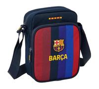 F.C. Barcellona 1ª attrezzatura 26/27 - Tracolla con tasca esterna, valigetta portatodo, tracolla comoda e versatile, qualità e resistenza, 16 x 6 x 22 cm