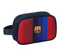 F.C. Barcellona 1a attrezzatura 26/27 - Beauty case Safta scuola per bambini, piccolo, ideale per diverse età, comodo e versatile, qualità e resistenza, 22 x 8 x 13,5 cm