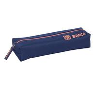 F.C.BARCELLONA 2ª attrezzatura - Astuccio rettangolare per bambini, astuccio per bambini, ideale per bambini in età scolastica, comodo e versatile, qualità e resistenza, 22 x 7 x 40 cm