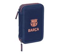 F.C.BARCELLONA 2ª attrezzatura: astuccio scolastico per bambini, astuccio con colori, con 29 utensili inclusi, ideale per bambini dai 5 ai 14 anni, comodo e versatile, qualità e resistenza, 12,5 x 4 x