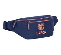 F.C.BARCELLONA 2ª attrezzatura - Marsupio con tasca esterna, ideale per giovani e bambini di diverse età, confortevole e versatile, qualità e resistenza, 23 x 9 x 12 cm