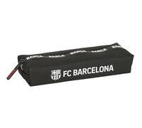 F.C. Barcellona - Astuccio rettangolare per bambini, ideale per scuola e ragazzi, comodo e versatile, qualità e resistenza, 22 x 7 x 40 cm