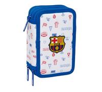 Safta Fc Barcelona Preschool Pencil Case Bianco Uomo