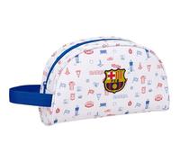 F.C. Barcellona Prescolastico - Beauty case grande per bambini, adatto a carrozzina, ideale per bambini dai 5 ai 14 anni, comodo e versatile, qualità e resistenza, 26 x 16 x 9 cm