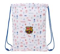 F.C. Barcellona Prescolastico - Zaino a sacco piatto, per bambini, ideale per bambini di diverse età, comodo e versatile, qualità e resistenza, 26 x 34 cm