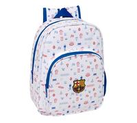 Safta Fc Barcelona Preschool Small 10l Backpack Bianco Bambini