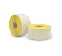 F.C. Distribution 3 Rotolo Etichette Adesive Termiche 60 x 75 mm 500 Etichette Anima 25 mm Per Etichettatrici e Stampanti Termiche 1500 pezzi in totale