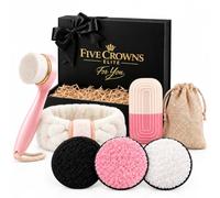 F.C.E - Regalo adolescente ragazza 12-18 anni, cofanetto bellezza adolescente ragazza, kit skincare adolescente con ghiaccio roller, spazzola viso, dischi struccanti e fascia spa, idea