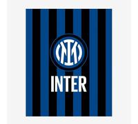F.C. INTER PLAID IN PILE 120 X 150 CM IN BUSTA - PRODOTTO UFFICIALE