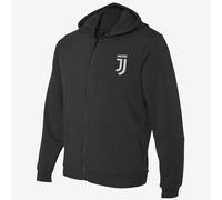 F.C. JUVENTUS FELPA FULL ZIP UOMO NERA - PRODOTTO UFFICIALE