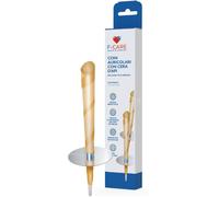 f-care Coni auricolari con cera d'api 2 pezzi