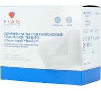 f-care F care garza compressa in tnt 36x40cm 12 pezzi