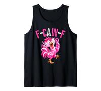 F-Caw-F Cancer Funny Pink Rooster Breast Cancer Awareness Canotta