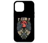 F CAW F Corvo Corvo Norreno Viking Bird FCAWF Bad Language Custodia per iPhone 12 Pro Max