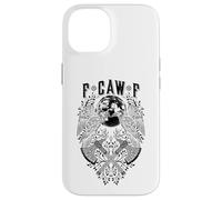 F CAW F Corvo Corvo Norreno Viking Bird FCAWF Bad Language Custodia per iPhone 14