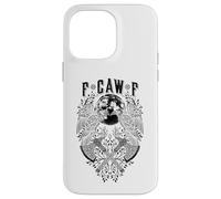 F CAW F Corvo Corvo Norreno Viking Bird FCAWF Bad Language Custodia per iPhone 14 Pro Max