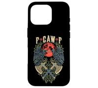 F CAW F Corvo Corvo Norreno Viking Bird FCAWF Bad Language Custodia per iPhone 16 Pro