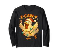 F-CAW-F Divertente Pollo FCAWF Sarcasmo ironia Umorismo F CAW F Maglia a Manica
