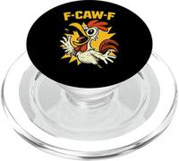 F-CAW-F divertente pollo FCAWF sarcasmo ironia umorismo F CAW F PopSockets PopGrip per MagSafe