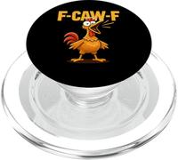 F-CAW-F divertente pollo FCAWF sarcasmo ironia umorismo F CAW F PopSockets PopGrip per MagSafe