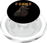 F-CAW-F divertente pollo FCAWF sarcasmo ironia umorismo F CAW F PopSockets PopGrip per MagSafe