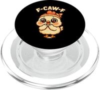 F-CAW-F divertente pollo FCAWF sarcasmo ironia umorismo F CAW F PopSockets PopGrip per MagSafe