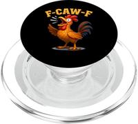 F-CAW-F divertente pollo FCAWF sarcasmo ironia umorismo F CAW F PopSockets PopGrip per MagSafe