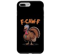 F-Caw-F Divertente Turchia Ringraziamento Giochi di parole Sarcastico Vacanza Custodia per iPhone 7 Plus/8 Plus