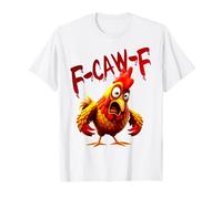 f-caw-f Funny Cow Chicken Maglietta